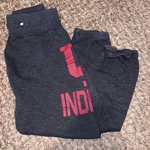 IU Capri sweatpants